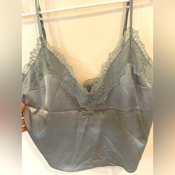 Abercrombie & Fitch Sleepwear Satin Top - Picture 1 of 4